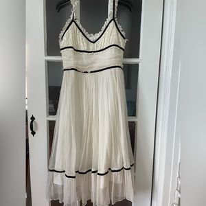 BCBG Max Azria dress! White off-white